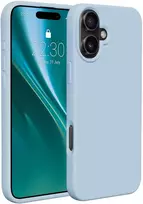 Dėklas Telforceone Etteri Silicone Apple iPhone 16 Plus 6,7" žydros spalvos