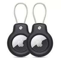 Tech-Protect Rough Vein 2-pack Apple AirTag – dėklas telefonui juodos spalvos