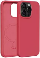 Dėklas Telforceone Etteri Silicone Mag Apple iPhone 15 Pro Max 6.7" aviečių