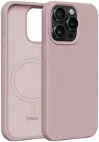 Dėklas Telforceone Etteri Silicone Mag Apple iPhone 15 Pro Max 6,7' rožinės spalvos