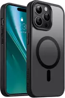 Dėklas Telforceone Etteri Matt Mag Apple iPhone 14 Pro 6.1" juoda spalva