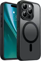 Dėklas Telforceone Eteri Matt Mag Apple iPhone 15 Pro 6.1" juoda spalva