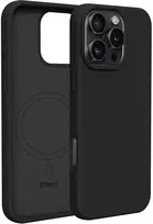 Dėklas Telforceone Etteri Silicone Mag Apple iPhone 16 Pro 6,3' juodos spalvos
