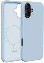 Dėklas Telforceone Etteri Silicone Mag Apple iPhone 16 Plus 6,7" žydros spalvos