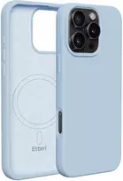 Dėklas Telforceone Etteri Silicone Mag Apple iPhone 16 Pro Max 6,9' žydros spalvos