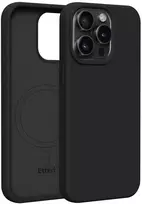 Dėklas Telforceone Etteri Silicone Mag Apple iPhone 15 Pro Max 6,7' juodos spalvos