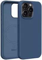 Dėklas Telforceone Etteri Silicone Mag Apple iPhone 15 Pro Max 6,7" mėlynos spalvos