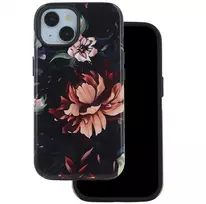 Telforceone Dekoratyvinis dėklas iPhone 12 12 Pro 6,1 su bijūnu dizainu