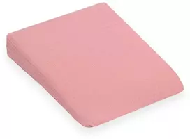 Muslino užvalkalas kūdikių pagalvei-audeklui New Baby BASIC 30x37 cm rožinis