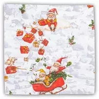 Medvilninis pagalvės užvalkalas New Baby Christmas - 40x40