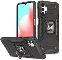 Dėklas Wozinsky Šarvuotas dėklo dangtelis + magnetinis laikiklis Samsung Galaxy A13 5G Ring Armor juodas