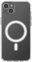 Hurtel MagSafe iPhone 15 Plus skaidrus magnetinis dėklas