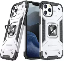 Wozinsky Ring Armor dėklas iPhone 14 Pro Max – sidabrinis