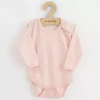 Baby body New Baby Classic II meškiukas baltas, dydis 80 (9-12m), 80 (9-12m)