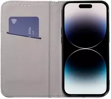 Reach Dėklas Smart Magnetic Samsung A366 A36 5G juodas