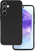 Topt Back dėklas Matinis skirtas Samsung Galaxy A55 5G juodos spalvos