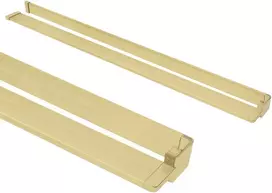 rea Aukso spalvos EVO lentynos rankšluosčių kabyklai dušo sienelėms