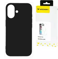 Wozinsky silikoninis Samsung Galaxy S24 FE – dėklas telefonui juodos spalvos