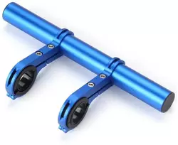 Fusion Accessories Topt Dviračio laikiklio vairo ilgintuvas, mėlynas