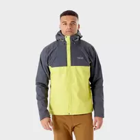 Vyriška striukė nuo lietaus Rab Downpour Eco Jacket - XXL - Mėlyna (atlantis)