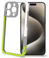 Celly dėklas „iPhone 16 Pro“, baltas/žalias