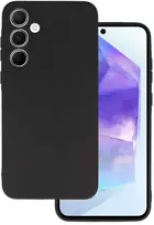 Dėklas Topt Galinis dangtelis Matinis skirtas Samsung Galaxy M55 5G juodos spalvos