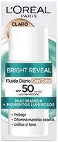L'Oreal BRIGHT REVEAL NIACINAMIDE daily fluid SPF50 #clear 50 ml