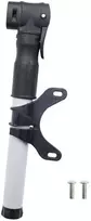 Dėklas OEM mini pompa su tvirtinimo laikikliu dviračiui / paspirtukui FSPMP-387 juodas sidabrinis