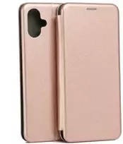 Beline Book Magnetic Samsung A06 5G dėklas telefonui rožinio aukso spalvos/rosegold