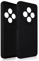 Beline silikoninis Xiaomi 14C dėklas telefonui juodos spalvos