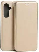 Beline Book Magnetic Samsung A26 5G dėklas telefonui aukso spalvos