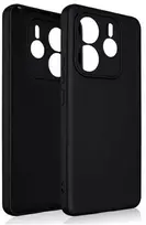 Beline silikoninis Xiaomi Redmi Note 14 5G dėklas telefonui juodos spalvos