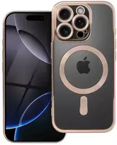 OEM dėklas, skirtas „iPhone 16 PRO“ su „Electro Mag“ dangteliu, suderinamas su „MagSafe Ruda“