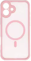 Dėklas Oem Case for iPhone 14 PRO MAX Full Matte Mag Cover compatible with MagSafe light pink
