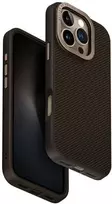 Uniq Keva Max Magclick įkrovimo kameros stovo dėklas, skirtas iPhone 16 Pro – rudas