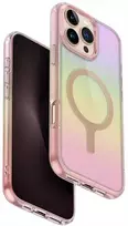 Dėklas Uniq Iridescia Magclick Charging Case for iPhone 16 Pro Max - Rožinė