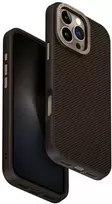 Uniq Keva Max Magclick įkrovimo kameros stovo dėklas, skirtas iPhone 16 Pro Max - rudas