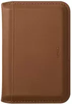 Dėklas Uniq Lyden DS RFID magnetinė piniginė su telefono stoveliu - ruda