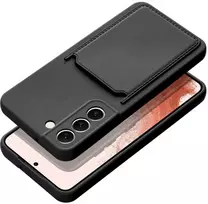 Oem Dėklas CARD skirtas Samsung Galaxy A35 5G juodos spalvos