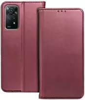 Oem SMART MAGNETO Book dėklas skirtas Xiaomi Redmi Note 13 5G burgundy