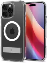 Dėklas Spigen „Ultra Hybrid S MagSafe“, krištolo skaidrumo – „iPhone 16 Pro Max“