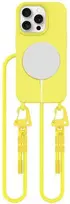 Apple iPhone 14 Pro Tech-Protect Magnecklace MagSafe Canary dėklas telefonui geltonos spalvos