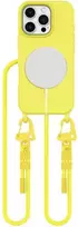Apple iPhone 16 Pro Tech-Protect Magnecklace MagSafe Canary dėklas telefonui geltonos spalvos