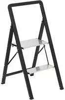 5five Simply Smart 2 pakopų aliuminio kopėčios EASY, aukštis 83 cm