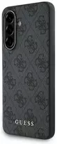 Guess 4G dėklas skirtas Samsung Galaxy A56 pilkos spalvos