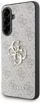 GUESS dėklas skirtas Samsung Galaxy A36 GUHCSA364GMGPI (4G PU Big Logo) rožinės spalvos