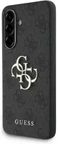 GUESS dėklas skirtas Samsung Galaxy A56 GUHCSA564GMGGR (4G PU Big Logo) juodos spalvos