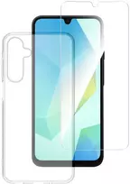 Telefono apsaugos rinkinys 4smarts 360°, skirtas Samsung Galaxy A16 (dėklas ir stiklas)