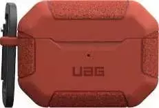 Urban Armor Gear UAG Scout dėklas, skirtas AirPods Pro 2 – raudonas