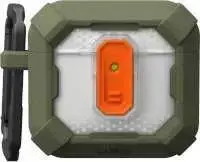 Dėklas Urban Armor Gear UAG Plazma, alyvuogių pilkumo – Airpods 4